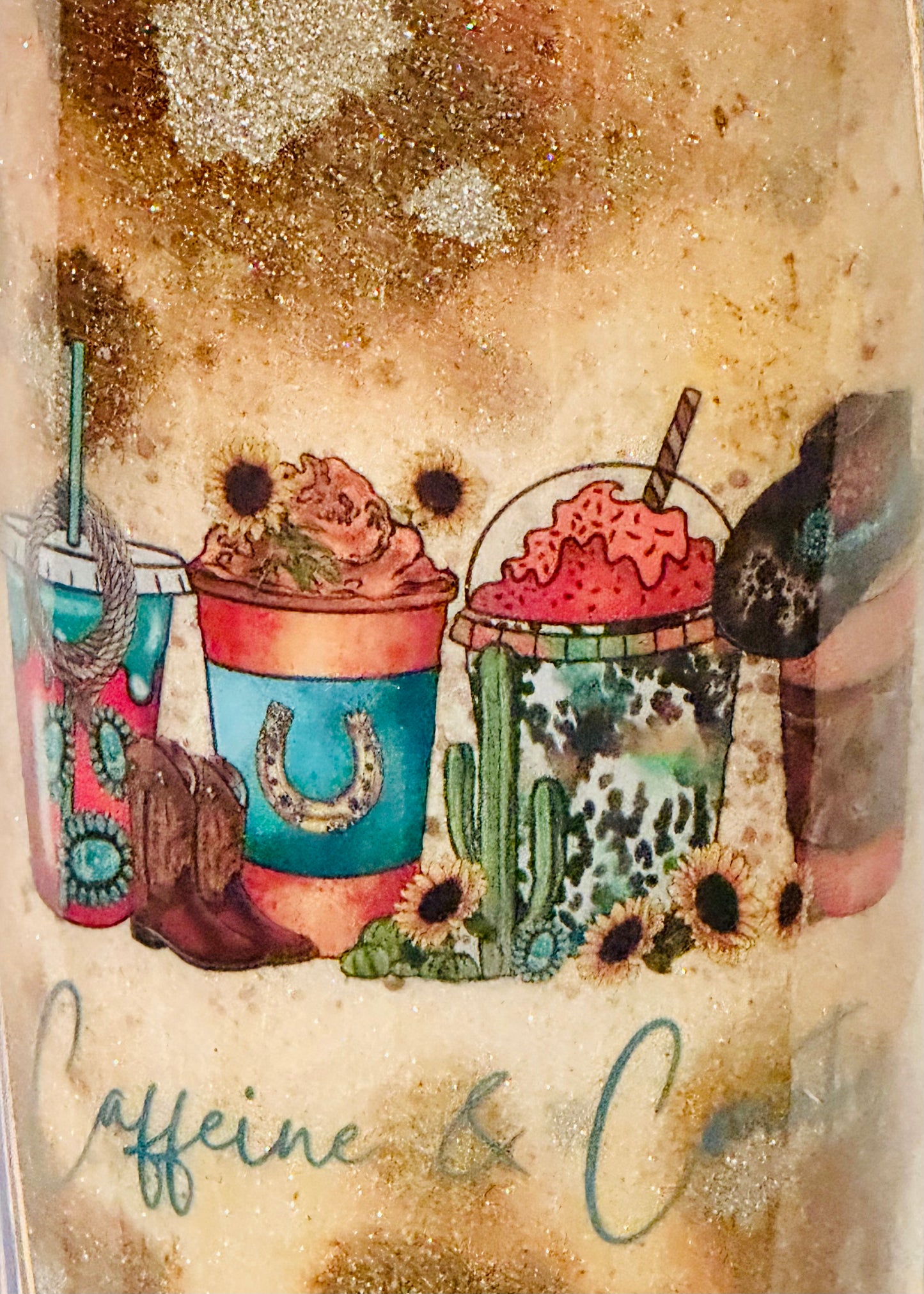 10) Western 3D Tumbler