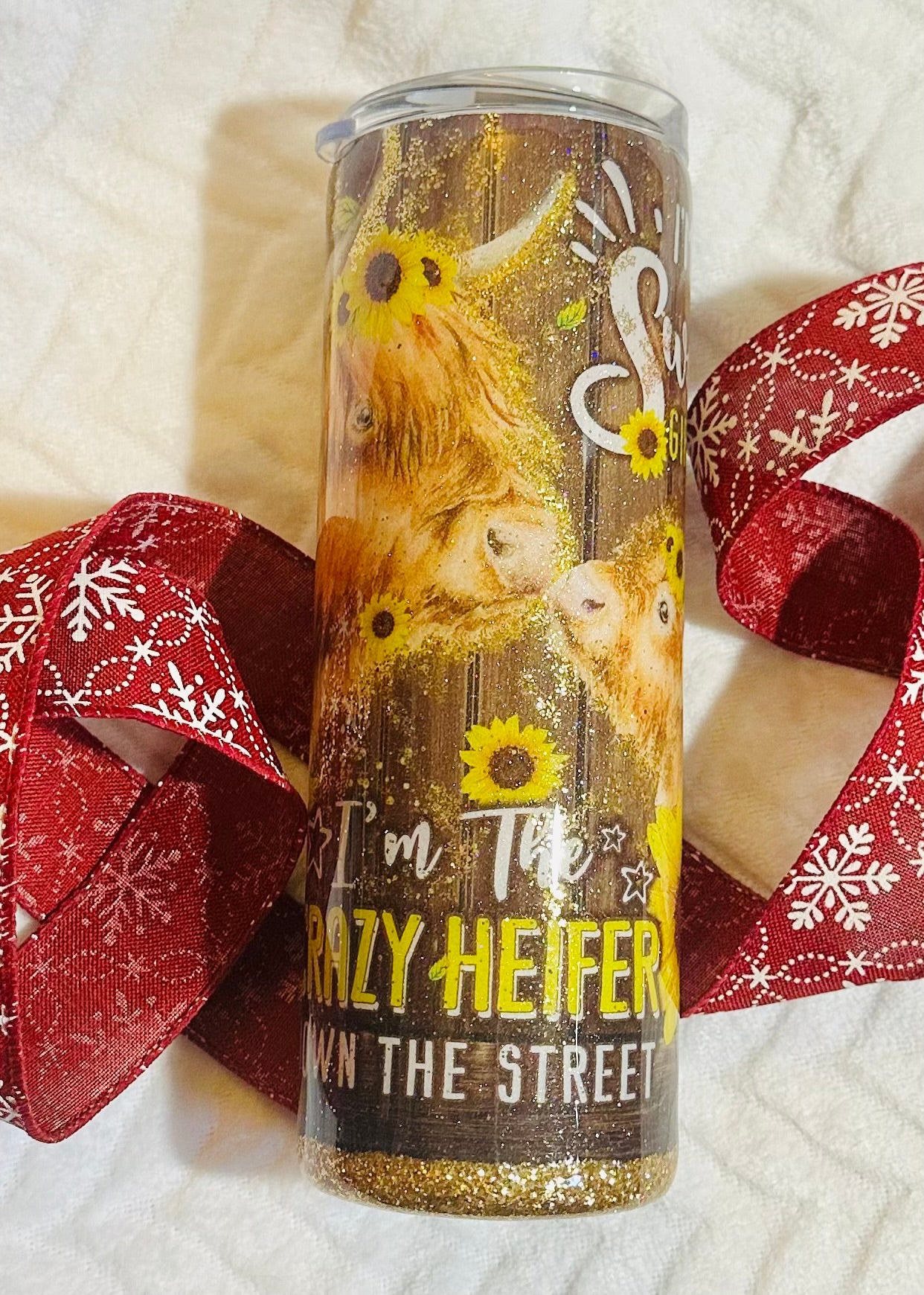 23) Crazy Heifer Tumbler