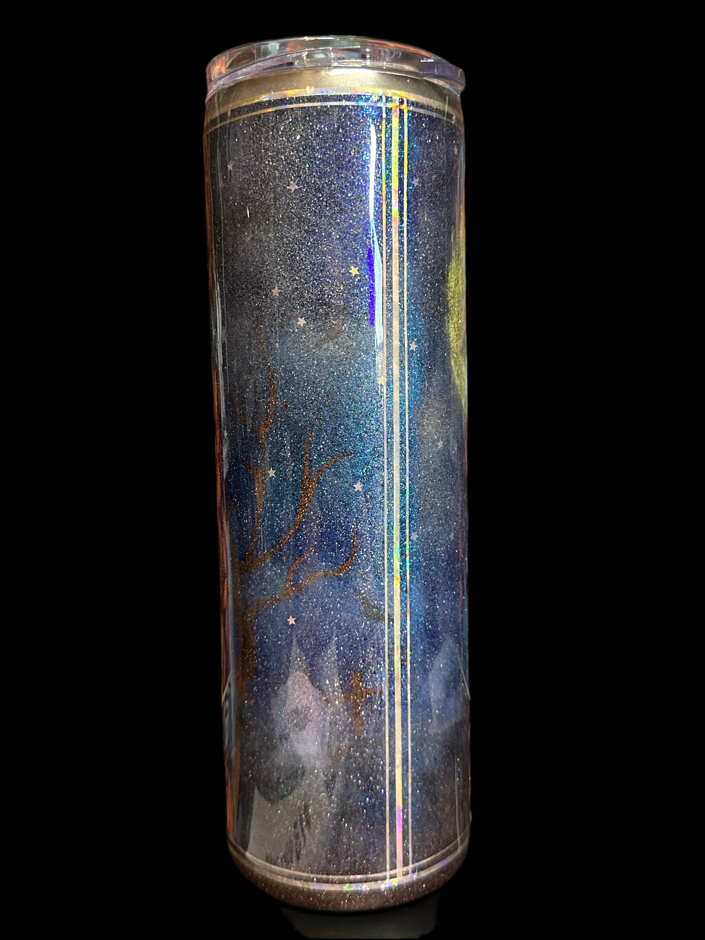 4) Castle skull 30 ounce Tumbler