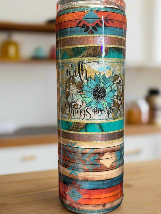 13) western faith tumbler