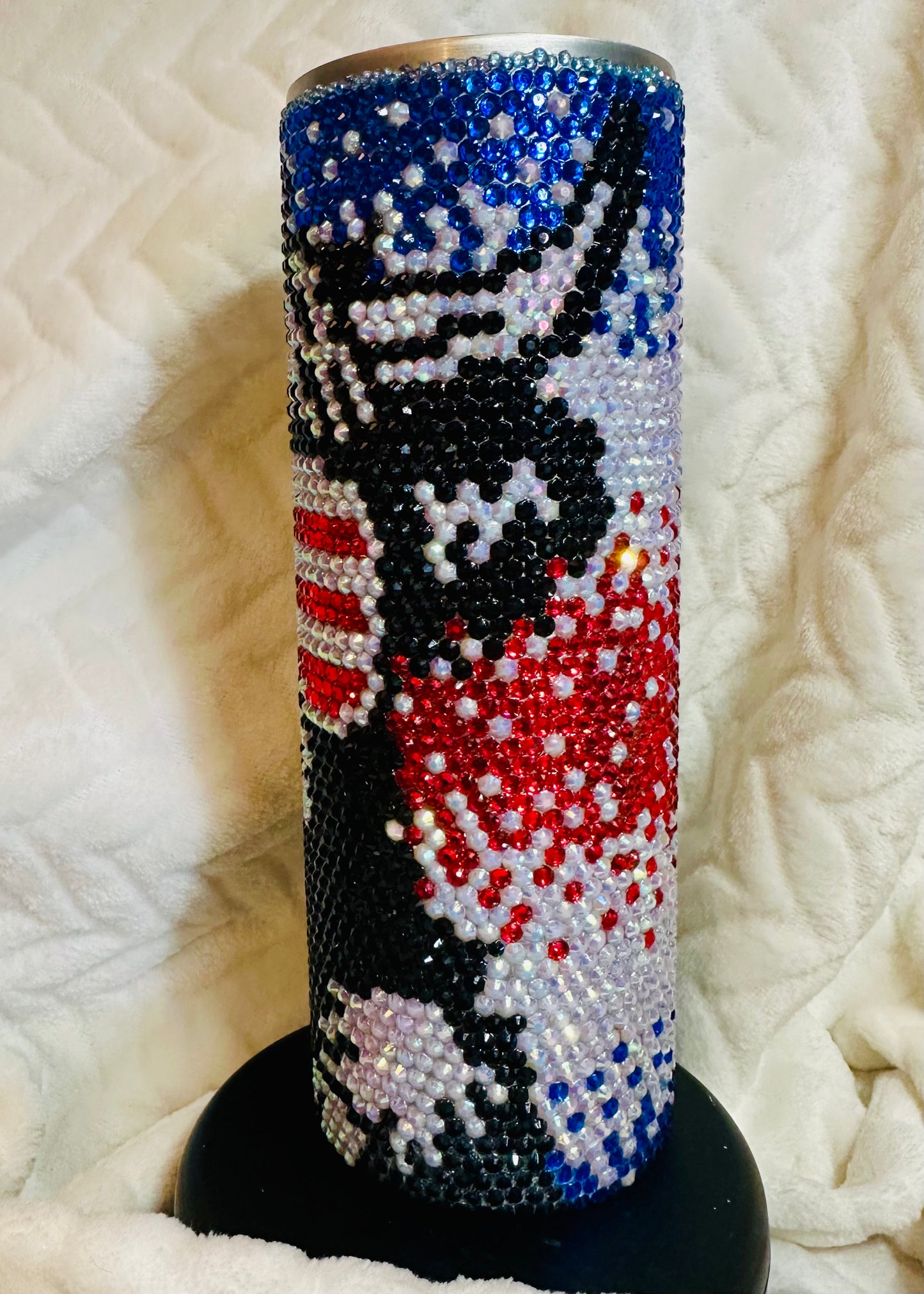 Highland cow patriotic 20 oz tumbler